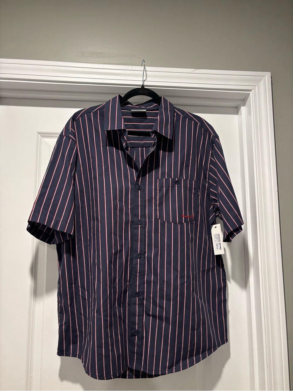 Monet Men’s Sweepers Stripe RD NWTs Medium